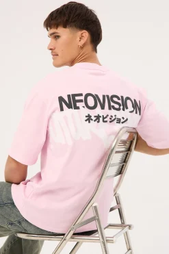 Misfit Street Super Heavy Tee Candy Pink