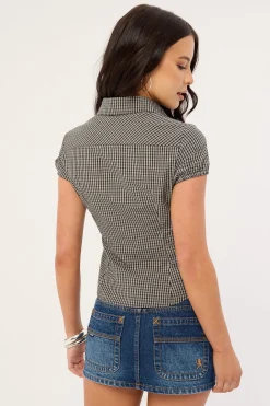 Missy May Shirt Black/Cream