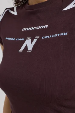 Modulate Baby Tee Darkest Brown