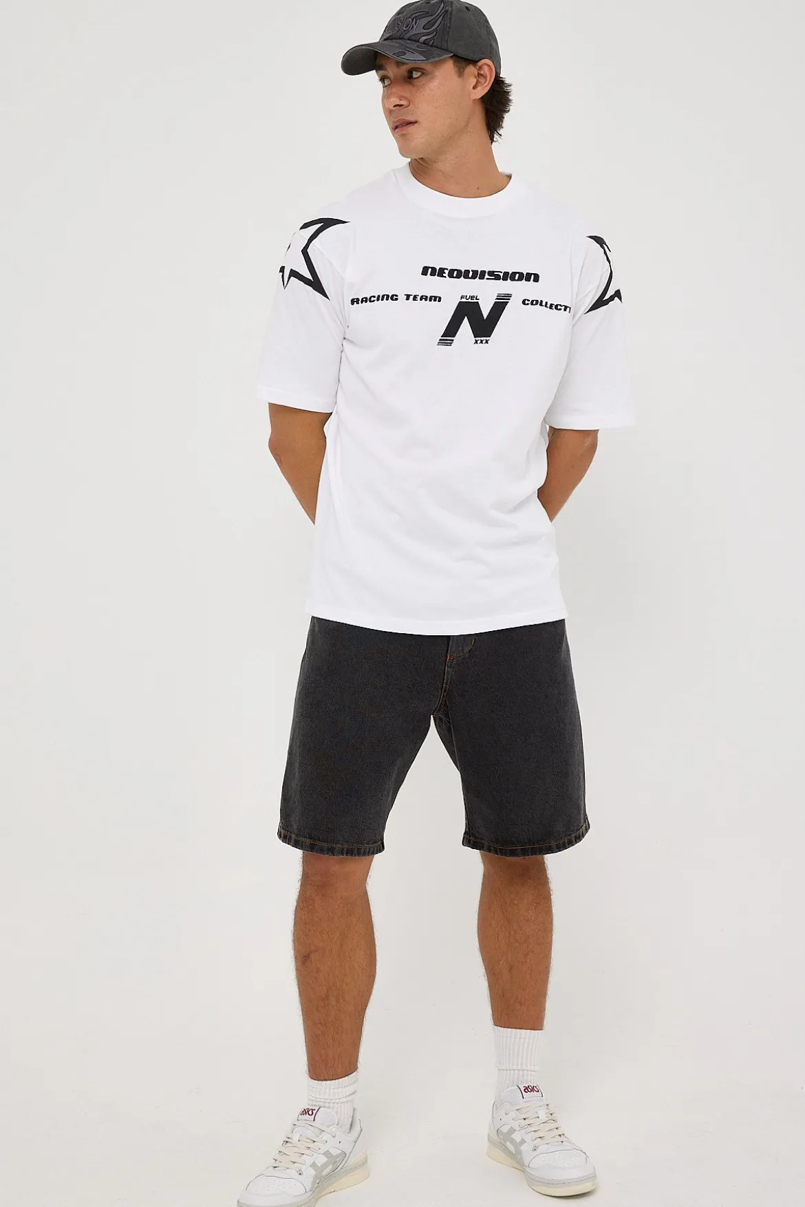 Modulate Oversize Super Heavy Tee White