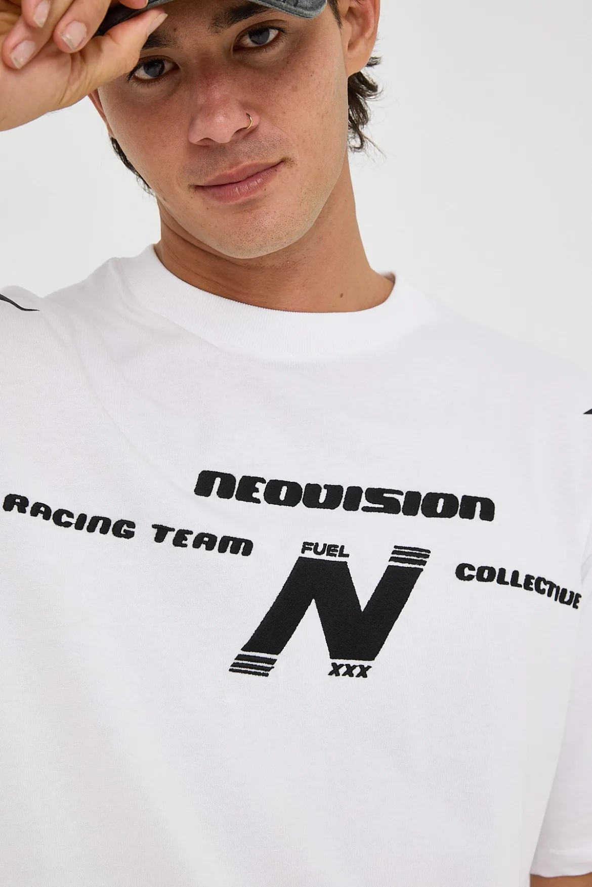 Modulate Oversize Super Heavy Tee White