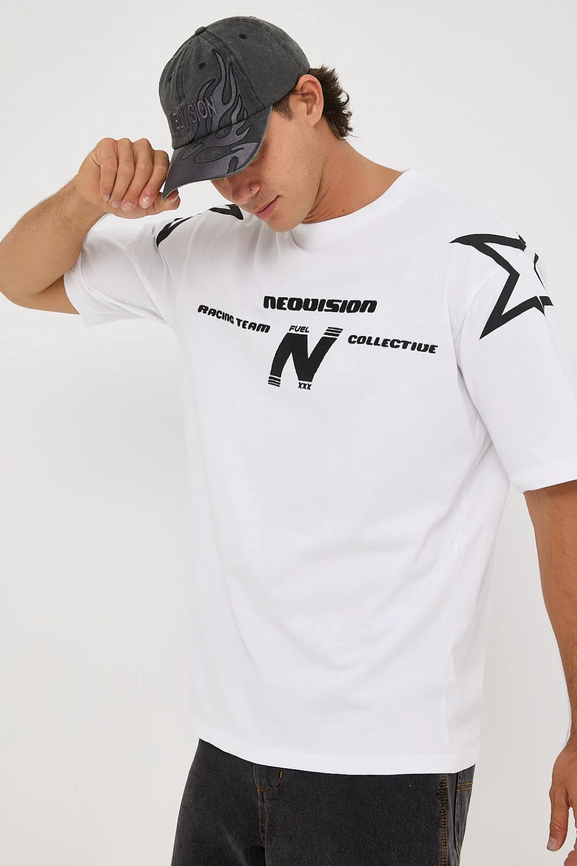 Modulate Oversize Super Heavy Tee White