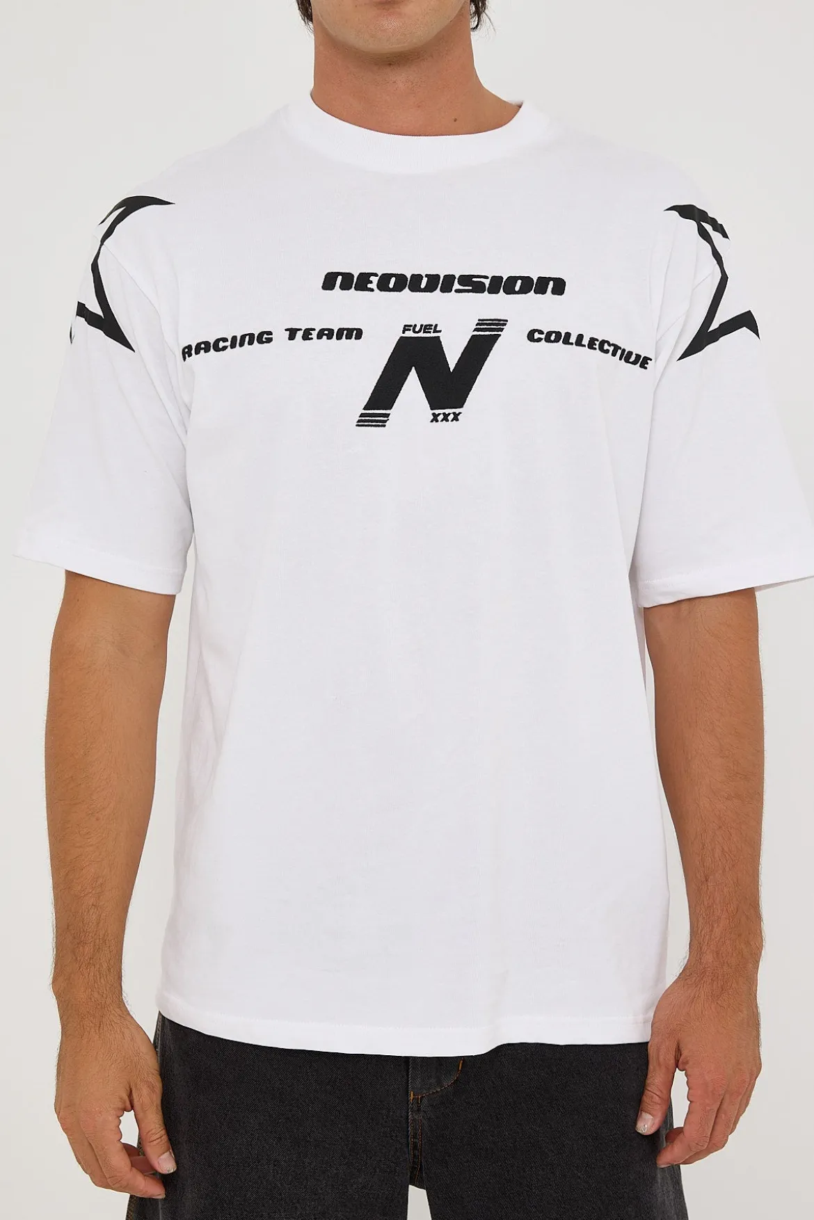 Modulate Oversize Super Heavy Tee White