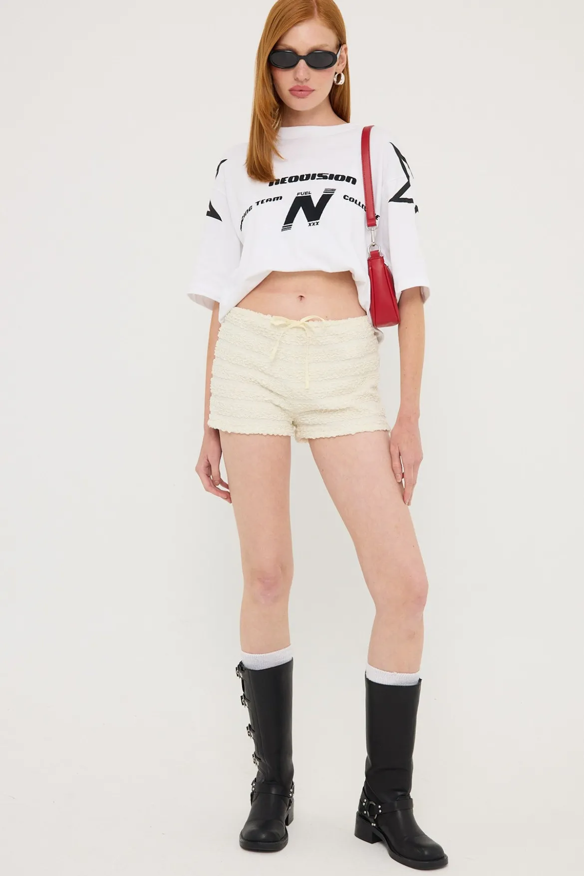 Modulate Oversize Super Heavy Tee White