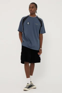 Momentum Oversize Fit Tee Dark Slate