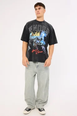 Monarch Heavy Weight Tee Washed Black