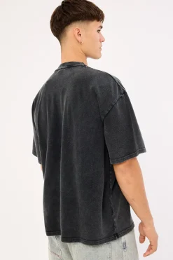 Monarch Heavy Weight Tee Washed Black