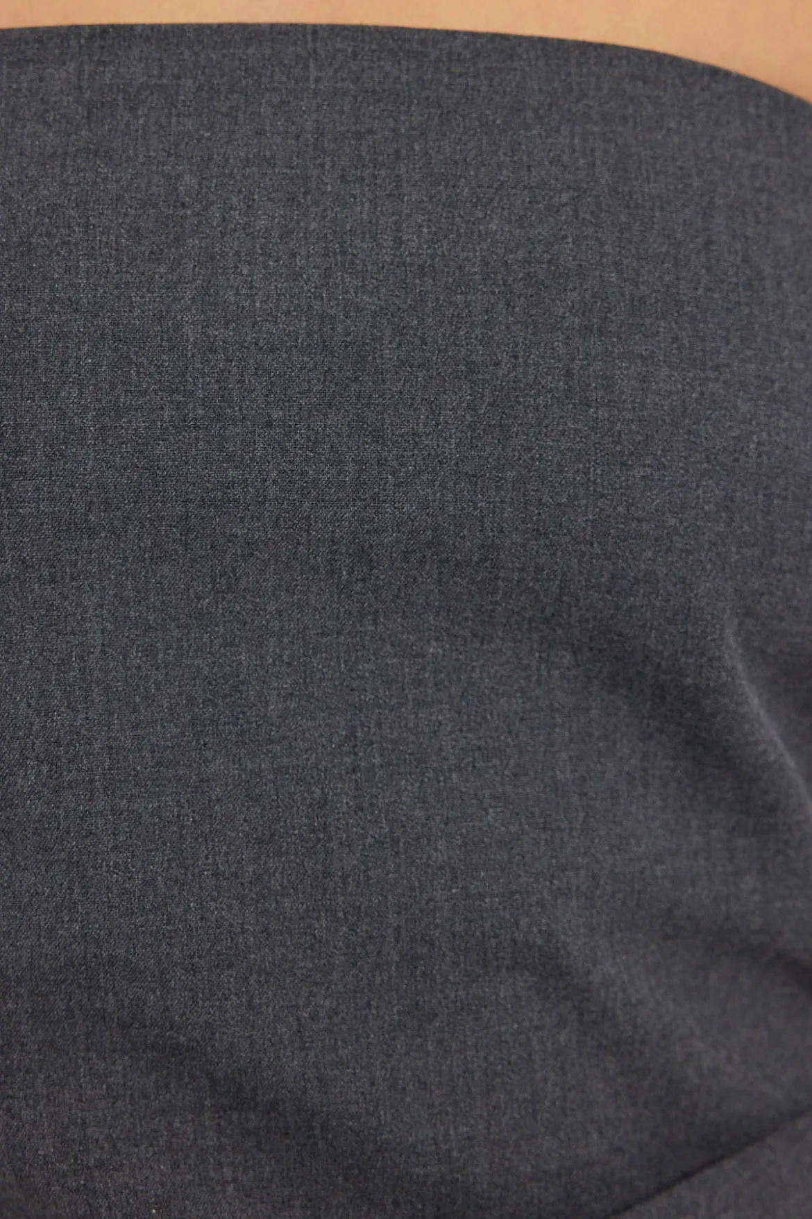 Monica Draped Strapless Tube Dress Grey