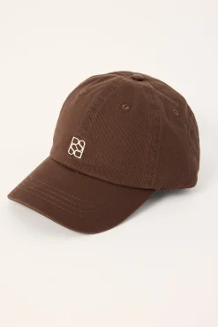 Monogram Cap Brown