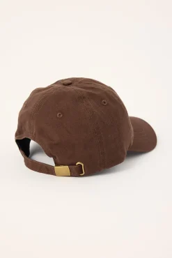 Monogram Cap Brown
