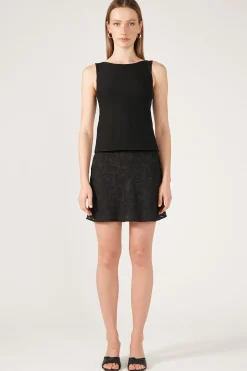 Montego Mini Skirt Black