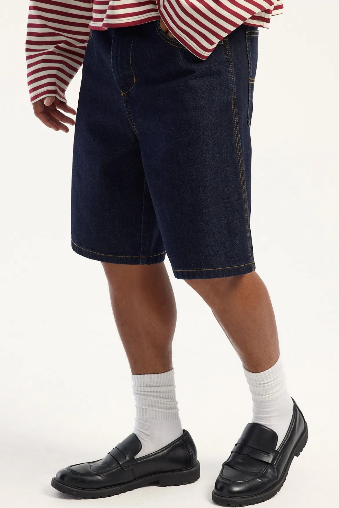 Morality Big Dawg Jean Short Raw Indy