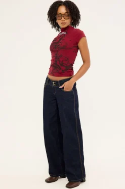 Morality Super Low Baggy Jean Raw Indy