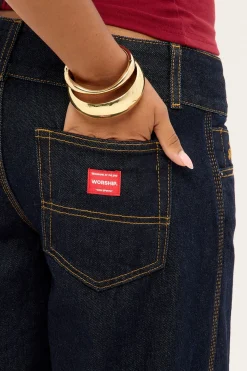 Morality Super Low Baggy Jean Raw Indy