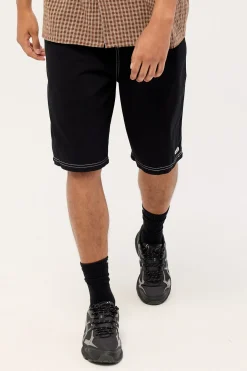 Morgul Stray Baggy Elastic Waist Short Black