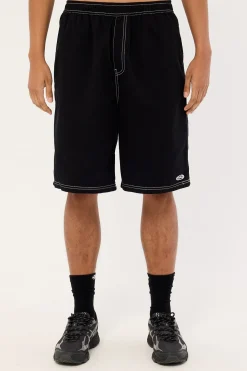 Morgul Stray Baggy Elastic Waist Short Black