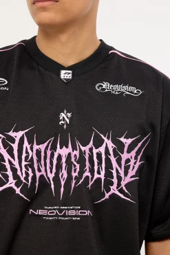 Morgul V Neck Jersey Black