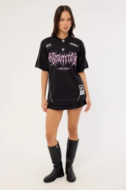 Morgul V Neck Jersey Black