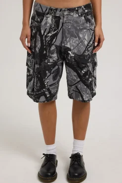 Mortal Camo Jorts Grey Camo