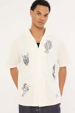Mosaic Resort Shirt Off White