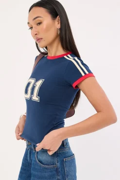 Motel Salda Top Navy