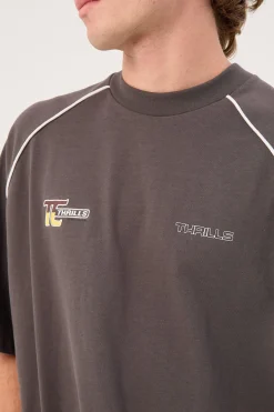 Motion Box Fit Oversize Tee Merch Black