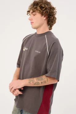 Motion Box Fit Oversize Tee Merch Black