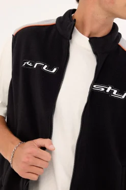 Mr. Fresh Polar Fleece Vest Black
