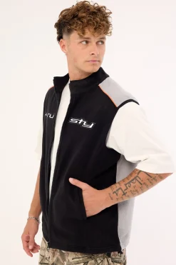 Mr. Fresh Polar Fleece Vest Black