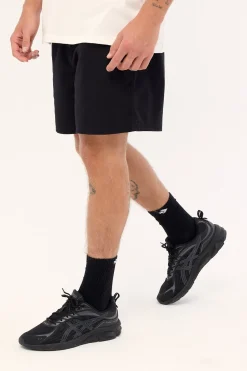 Mural Elastic Waist Short Black