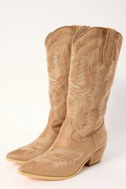 Mustang Mocha Faux Suede