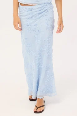 Nala Maxi Skirt Blue