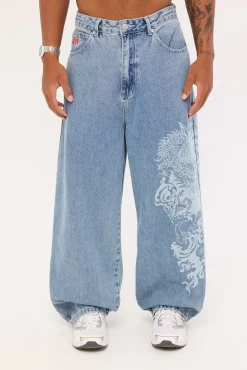Nami Behemoth Super Baggy Jean Ash Blue