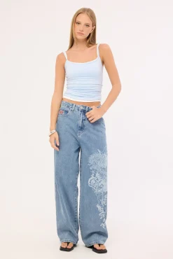 Nami Behemoth Super Baggy Jean Ash Blue