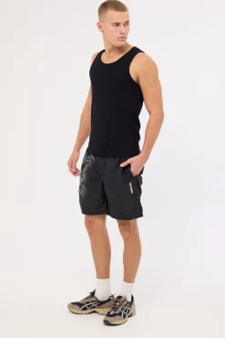 Nami Elastic Waist Swim Short Black