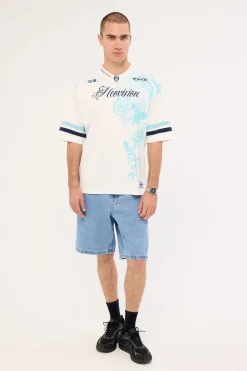 Nami V Neck Jersey White