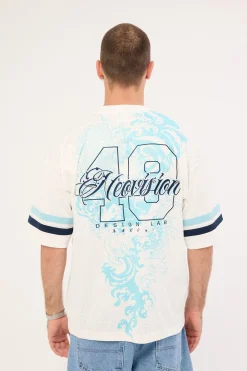 Nami V Neck Jersey White