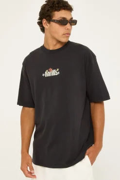 Natural Thrills Oversize Fit Tee Black
