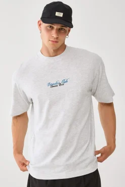 Neat Heavyweight Boxy Tee Snow Marle