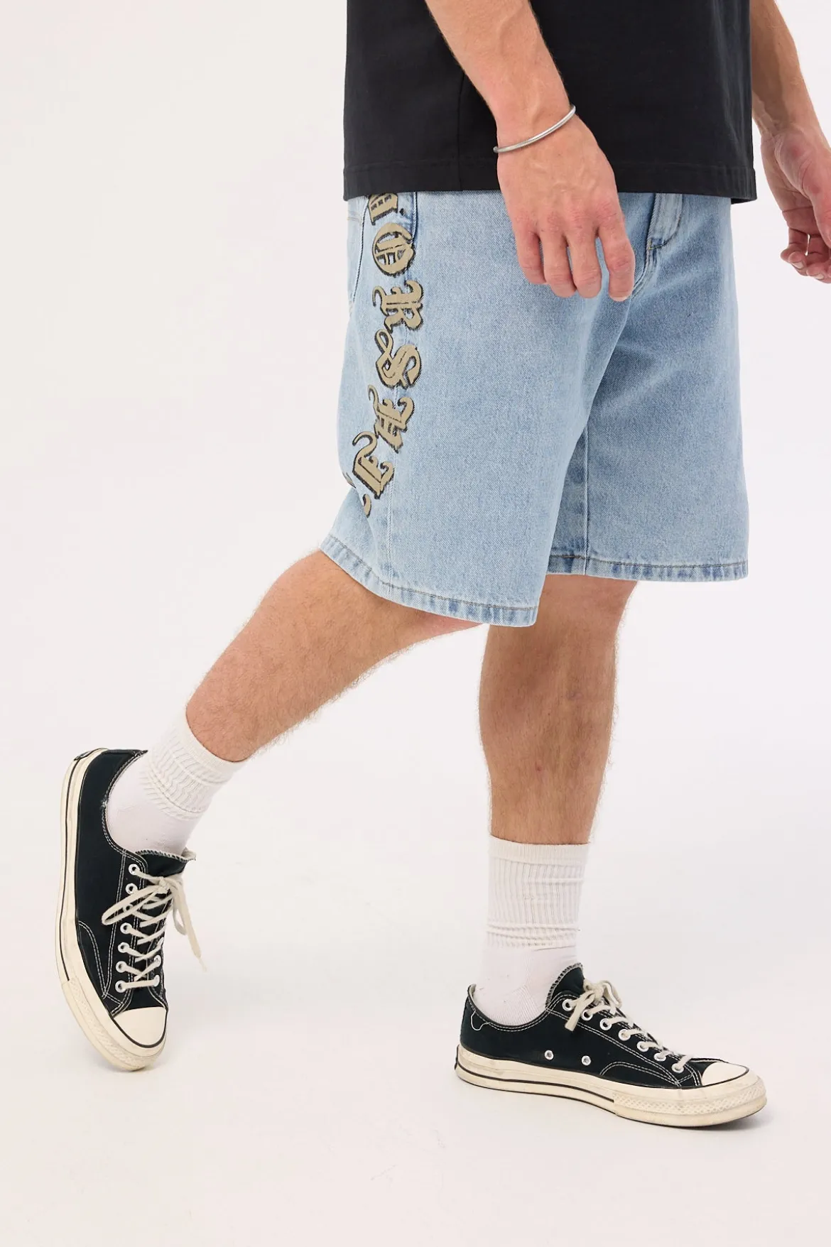 Ned Big Dawg Jean Short Worship Worn Blue