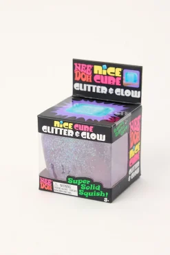 Nee Doh Nice Cube Glitter & Glow Multi
