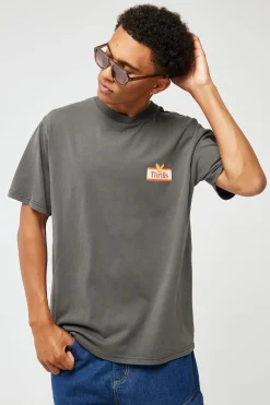 Never Stop Merch Fit Tee Merch Black