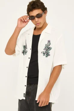 New Growth Bowling Shirt Heritage White