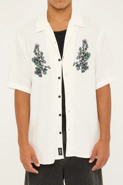 New Growth Bowling Shirt Heritage White