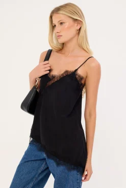 New Romance Lace Cami Black