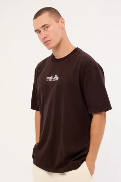 Next Phase Oversize Fit Tee Black Coffee