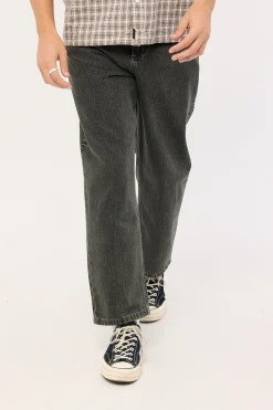 Nightshade Big Slacker Jean Seaglass Black Overdye