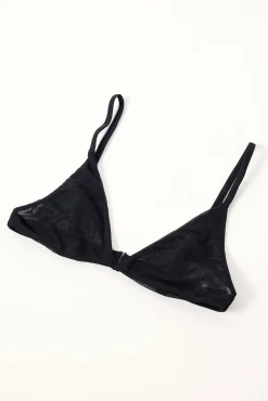 Nixie Mesh Bralette Black