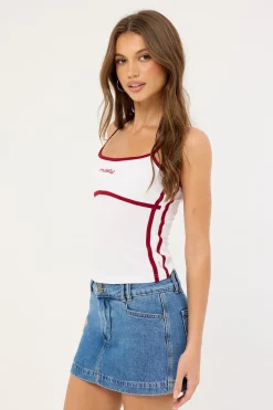 No Ragrets Micro Skort Sky High Blue