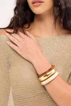 Noa Resin Bangle Pack Multi